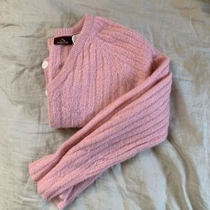 Pink Cardigan